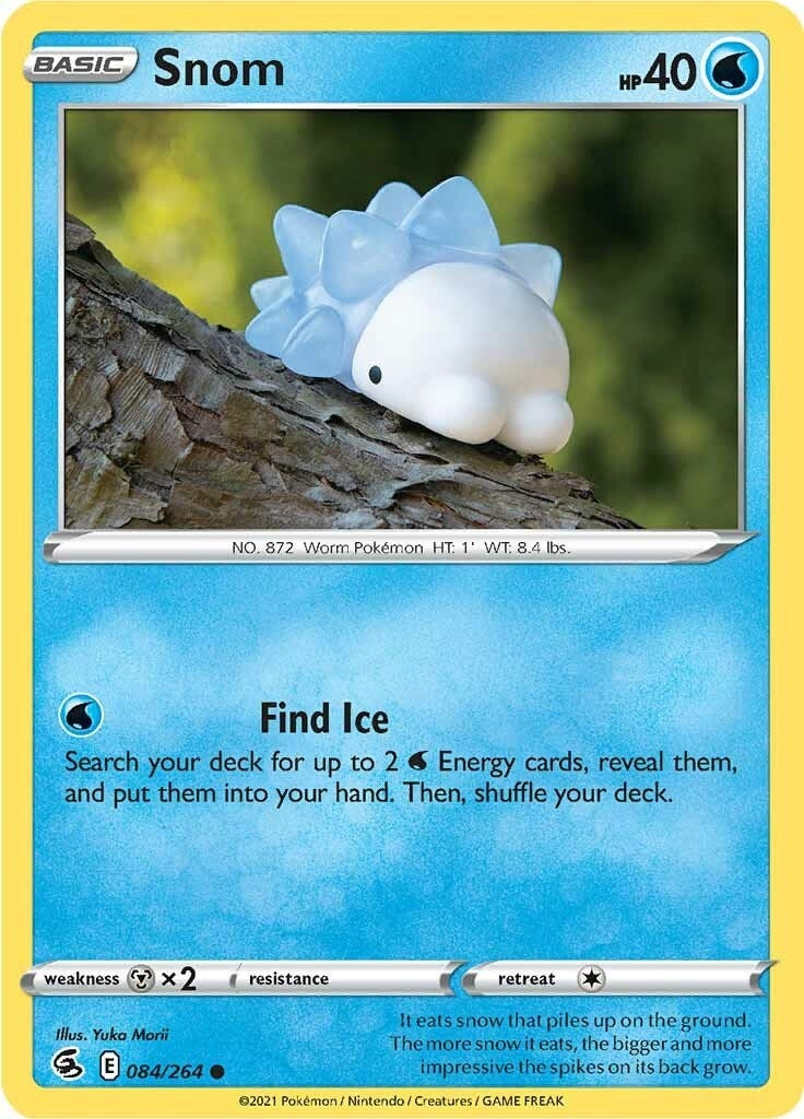 Image for Snom (084/264) [SWSH08: Fusion Strike] - Pokemon