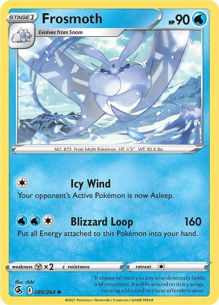 Image for Frosmoth (085/264) [SWSH08: Fusion Strike] - Pokemon