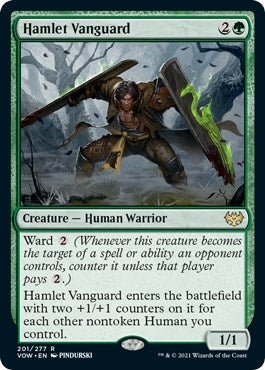 Image for Hamlet Vanguard (201) [Innistrad: Crimson Vow] - Magic: The Gathering