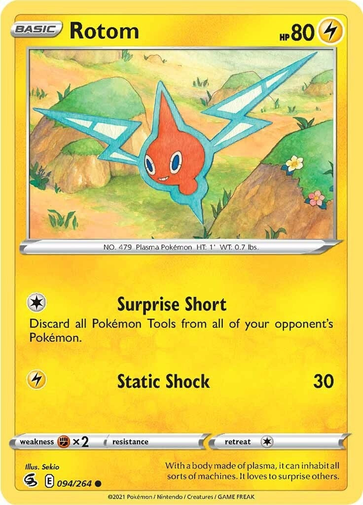 Image for Rotom (094/264) [SWSH08: Fusion Strike] - Pokemon