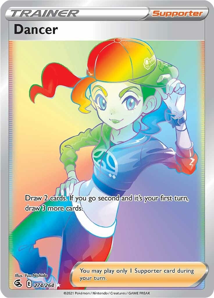 Image for Dancer (Secret) (274/264) [SWSH08: Fusion Strike] - Pokemon