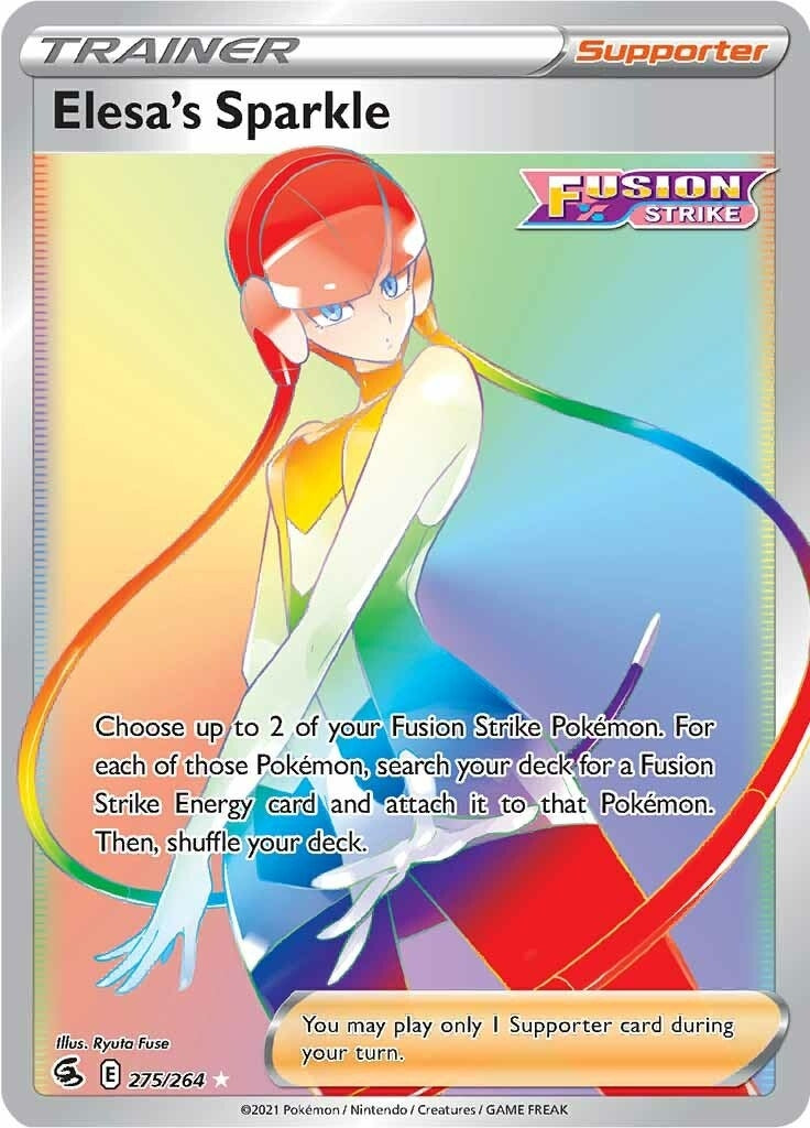 Image for Elesa's Sparkle (Secret) (275/264) [SWSH08: Fusion Strike] - Pokemon