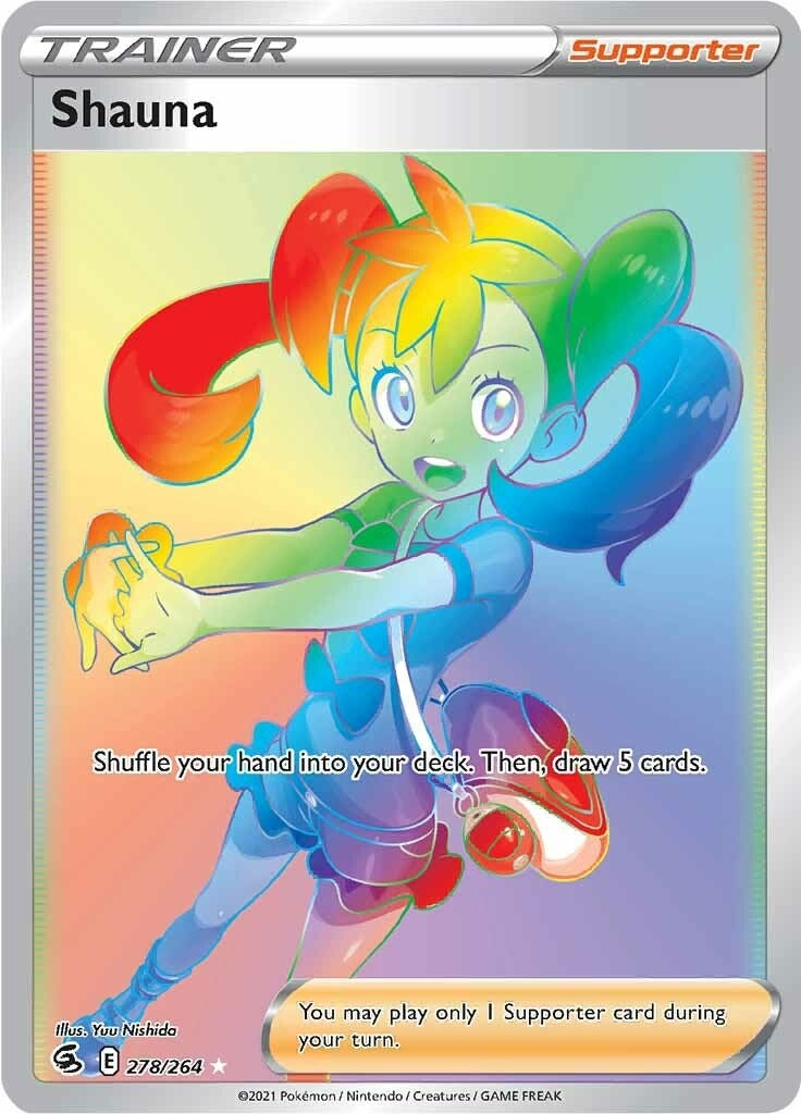 Image for Shauna (Secret) (278/264) [SWSH08: Fusion Strike] - Pokemon