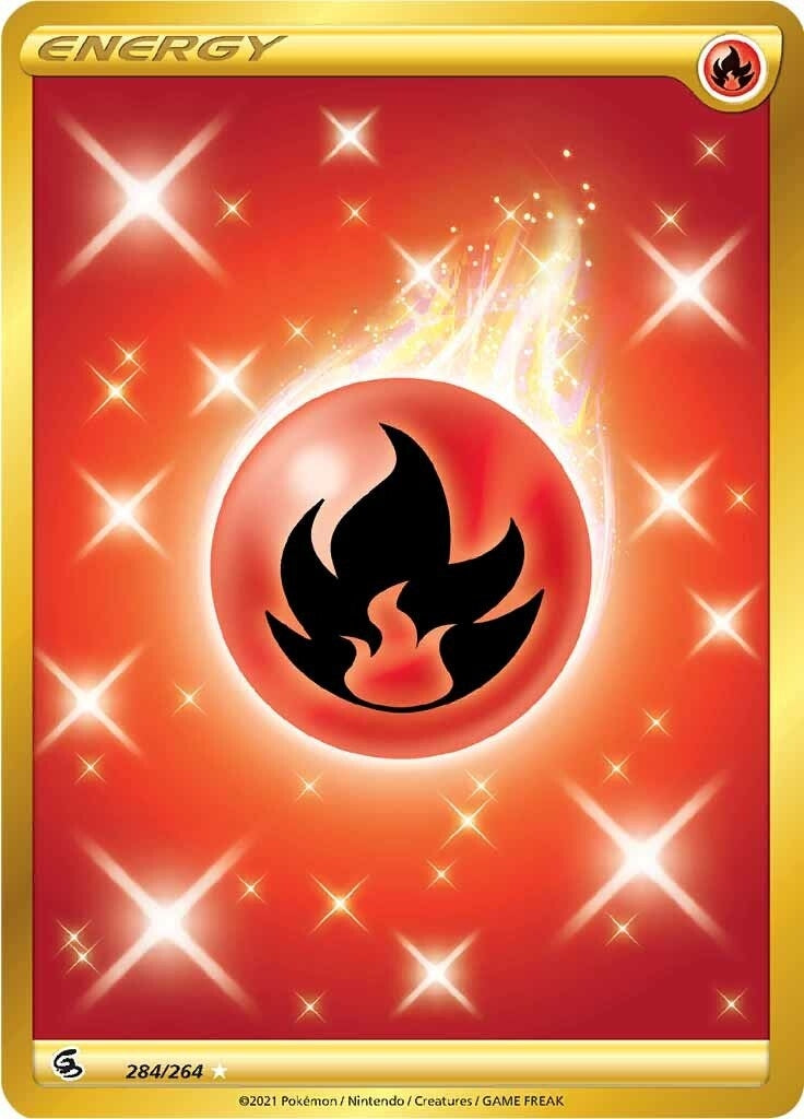 Image for Fire Energy (Secret) (284/264) [SWSH08: Fusion Strike] - Pokemon