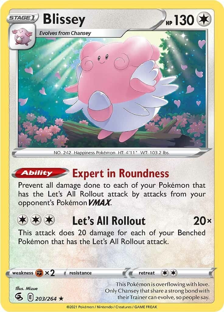 Image for Blissey (203/264) [SWSH08: Fusion Strike] - Pokemon