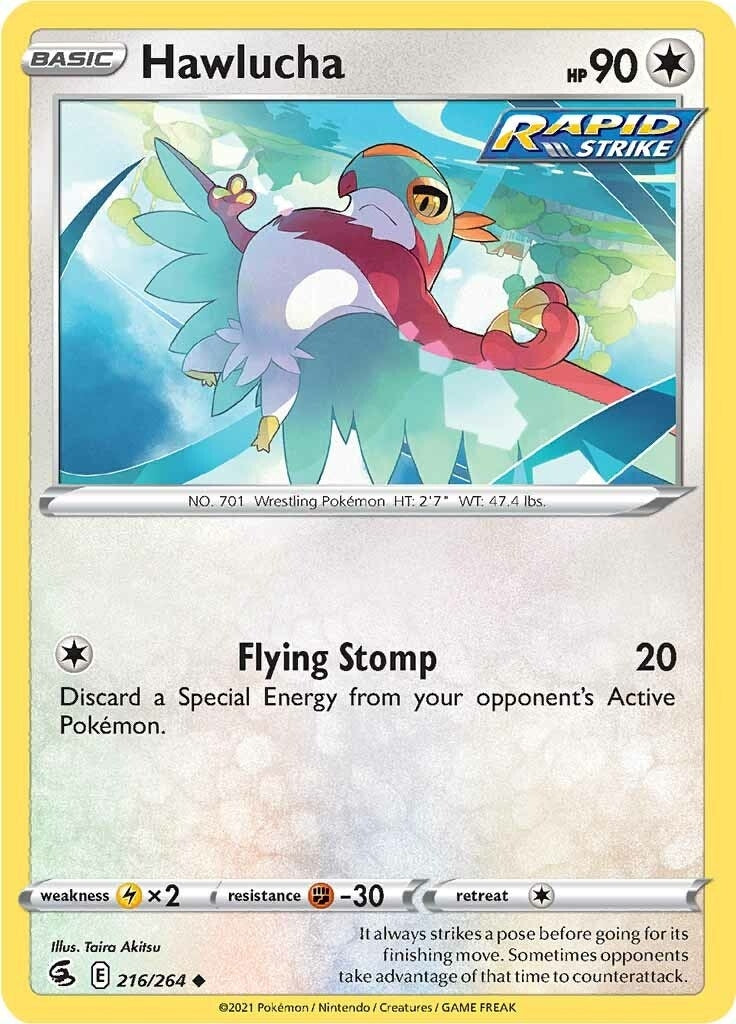 Image for Hawlucha (216/264) [SWSH08: Fusion Strike] - Pokemon