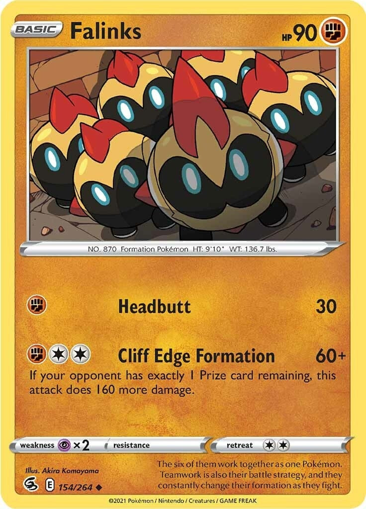 Image for Falinks (154) (154/264) [SWSH08: Fusion Strike] - Pokemon