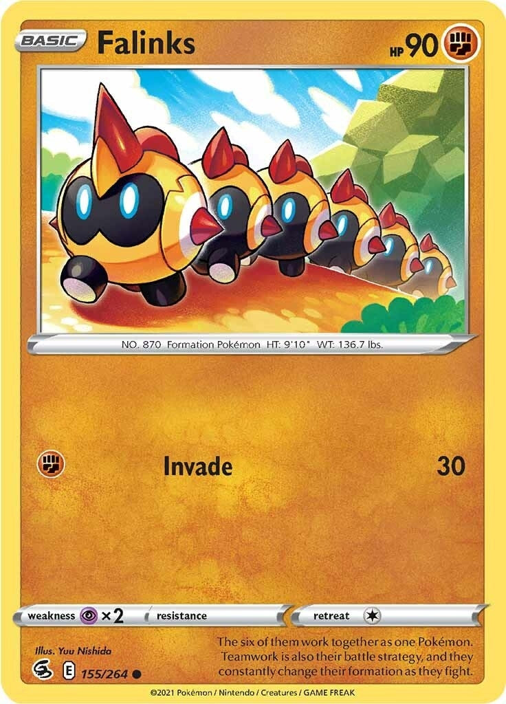 Image for Falinks (155) (155/264) [SWSH08: Fusion Strike] - Pokemon