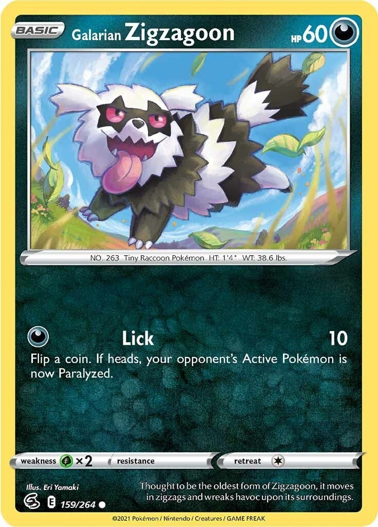 Galarian Zigzagoon (159/264) [SWSH08: Fusion Strike]