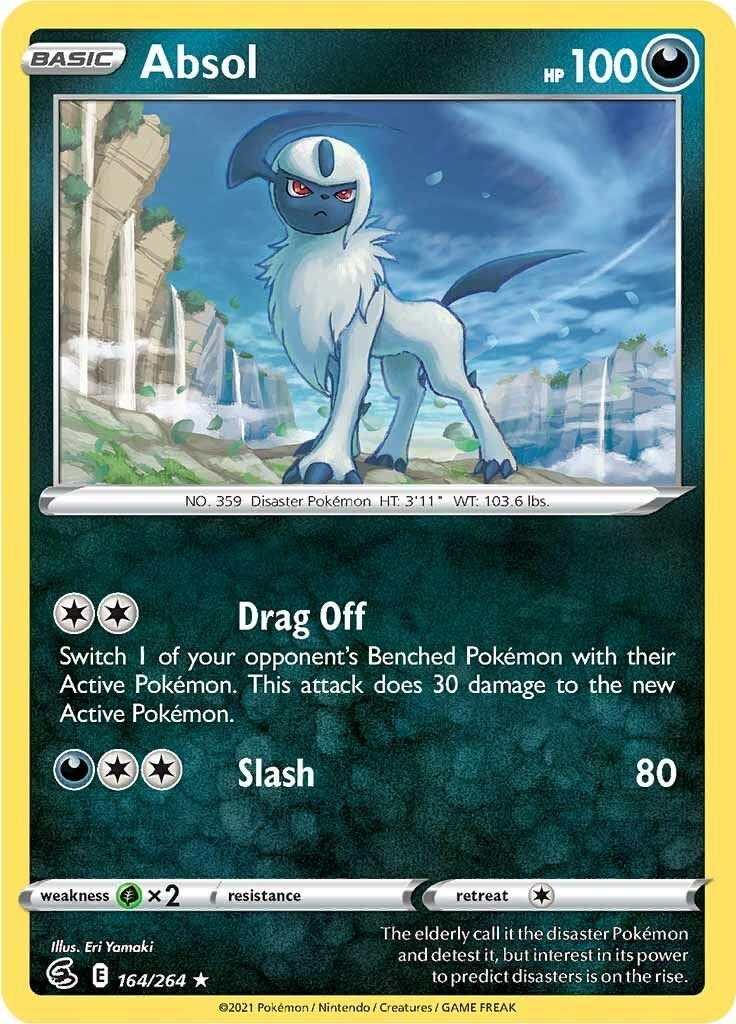 Image for Absol (164/264) [SWSH08: Fusion Strike] - Pokemon