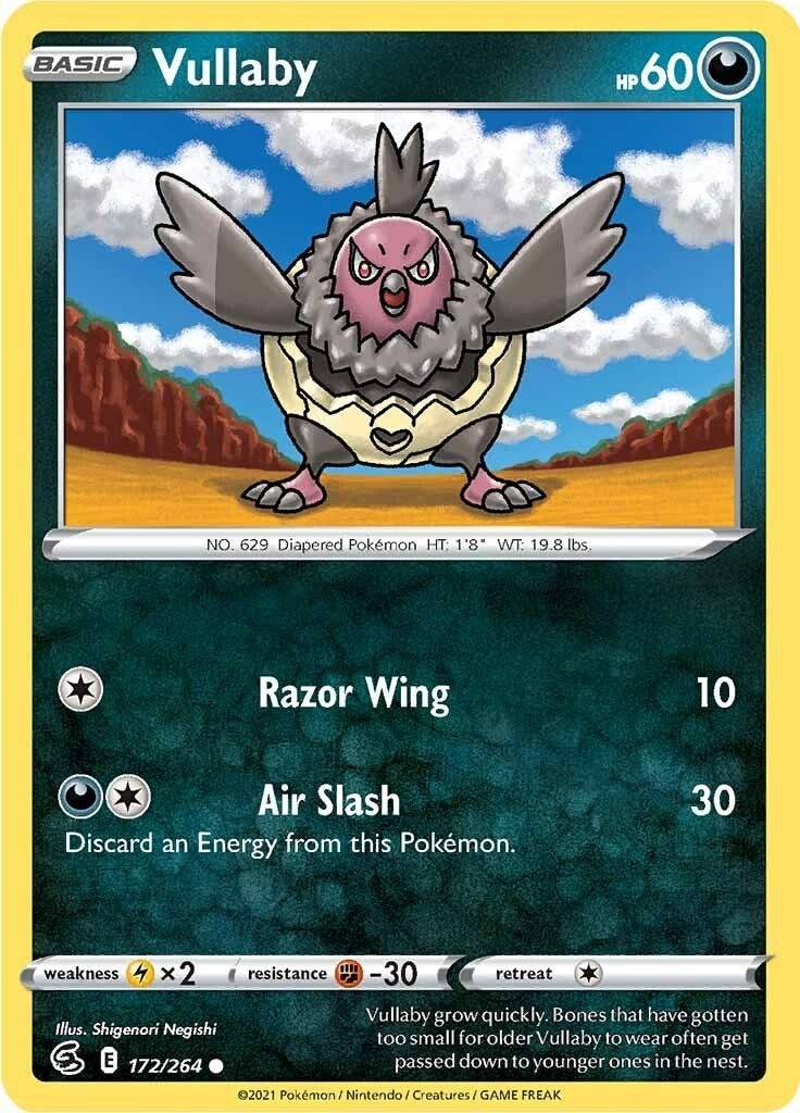 Image for Vullaby (172/264) [SWSH08: Fusion Strike] - Pokemon