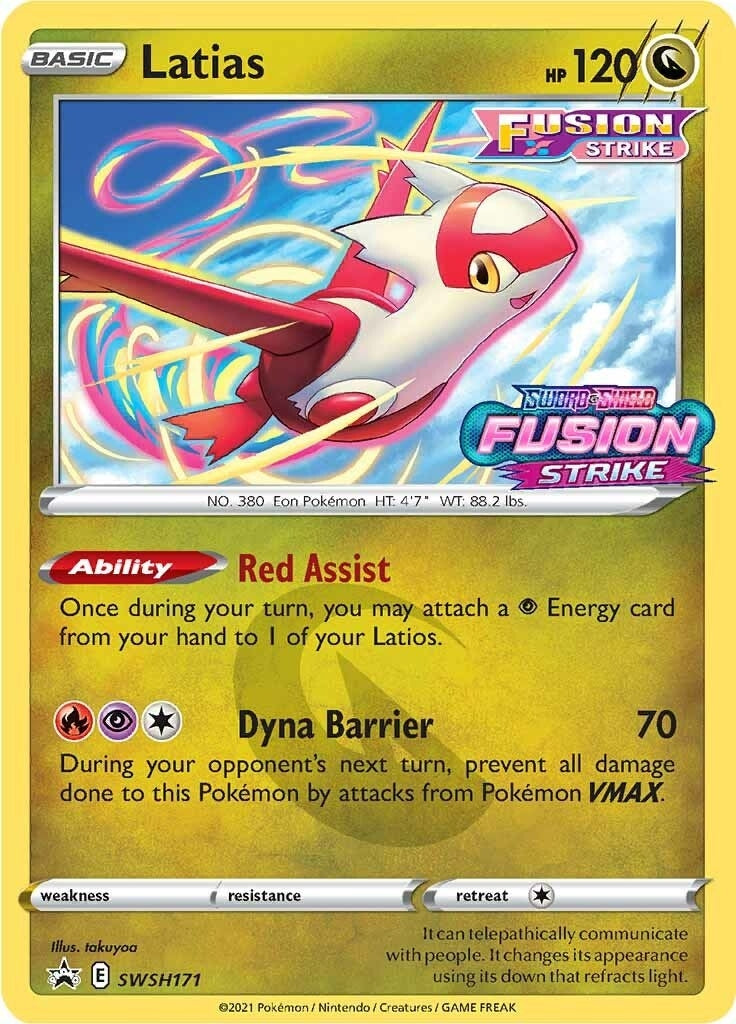 Image for Latias - SWSH171 (Prerelease) (SWSH171) [SWSH: Sword & Shield Promo Cards] - Pokemon