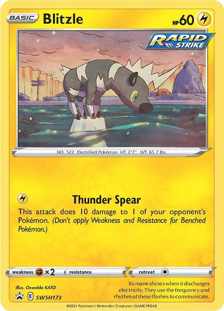 Image for Blitzle - SWSH173 (SWSH173) [SWSH: Sword & Shield Promo Cards] - Pokemon