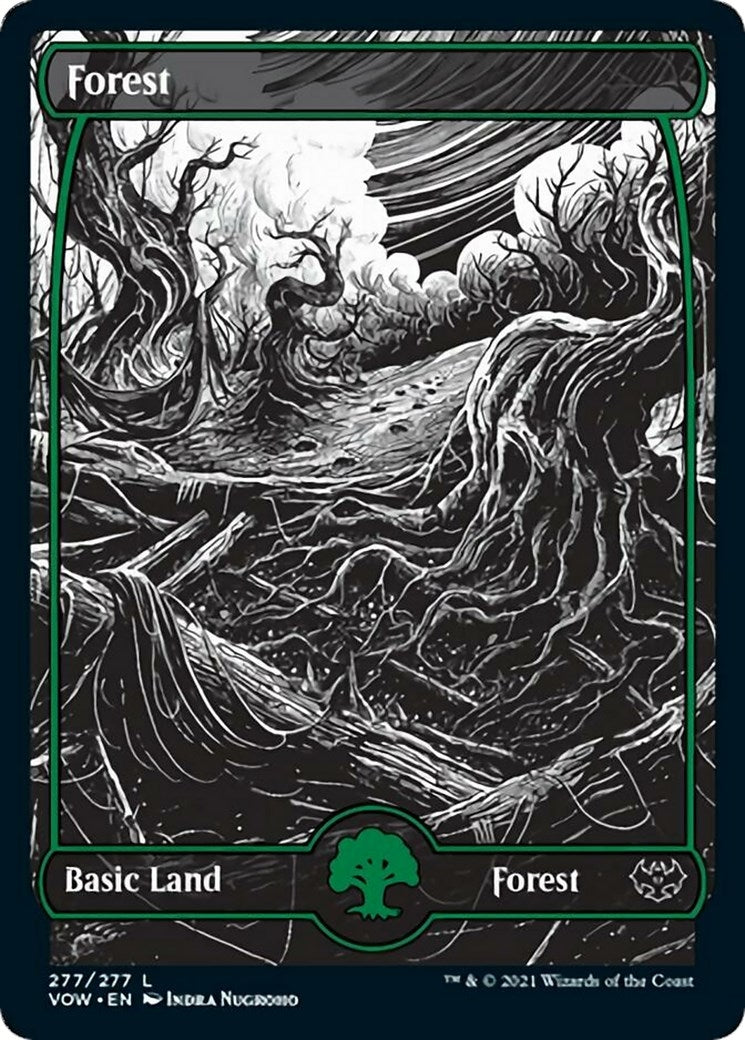Image for Forest (277) (277) [Innistrad: Crimson Vow] - Magic: The Gathering