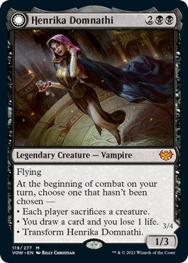 Image for Henrika Domnathi (119) [Innistrad: Crimson Vow] - Magic: The Gathering