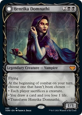 Image for Henrika Domnathi (Showcase) (293) [Innistrad: Crimson Vow] - Magic: The Gathering