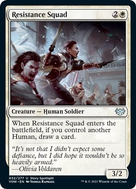 Image for Resistance Squad (32) [Innistrad: Crimson Vow] - Magic: The Gathering