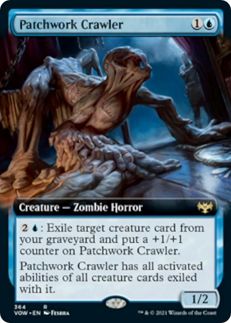 Image for Patchwork Crawler (Extended Art) (364) [Innistrad: Crimson Vow] - Magic: The Gathering