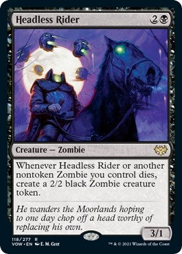 Image for Headless Rider (118) [Innistrad: Crimson Vow] - Magic: The Gathering