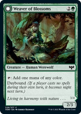 Image for Weaver of Blossoms (226) [Innistrad: Crimson Vow] - Magic: The Gathering