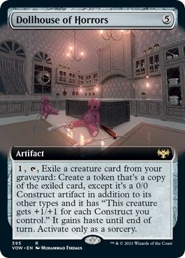 Dollhouse of Horrors (Extended Art) (395) [Innistrad: Crimson Vow]