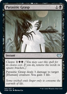 Image for Parasitic Grasp (123) [Innistrad: Crimson Vow] - Magic: The Gathering