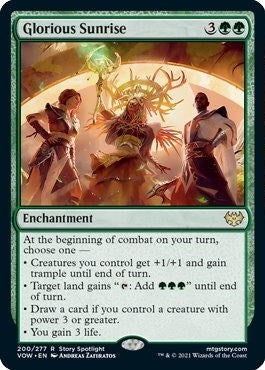 Image for Glorious Sunrise (200) [Innistrad: Crimson Vow] - Magic: The Gathering