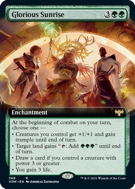 Image for Glorious Sunrise (Extended Art) (388) [Innistrad: Crimson Vow] - Magic: The Gathering