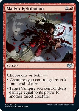 Image for Markov Retribution (171) [Innistrad: Crimson Vow] - Magic: The Gathering