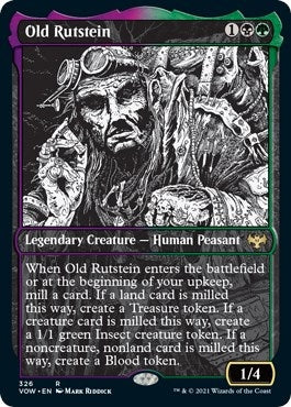 Image for Old Rutstein (Showcase) (326) [Innistrad: Crimson Vow] - Magic: The Gathering
