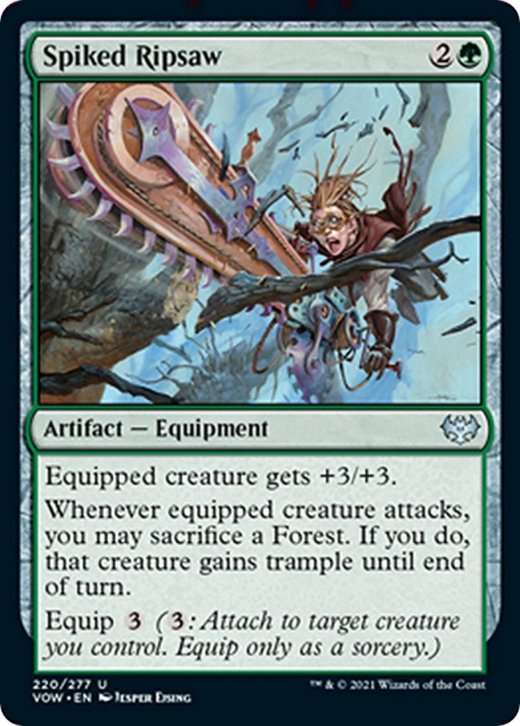 Image for Spiked Ripsaw (220) [Innistrad: Crimson Vow] - Magic: The Gathering