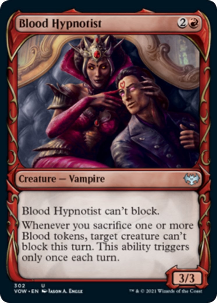 Image for Blood Hypnotist (Showcase) (302) [Innistrad: Crimson Vow] - Magic: The Gathering