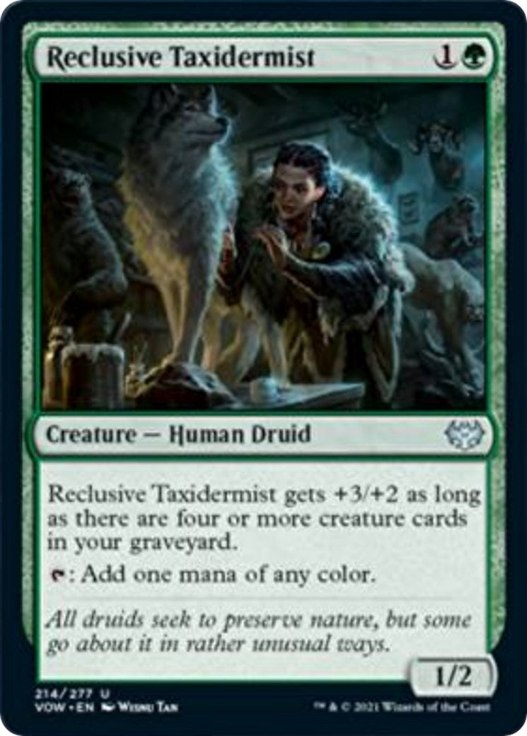 Image for Reclusive Taxidermist (214) [Innistrad: Crimson Vow] - Magic: The Gathering