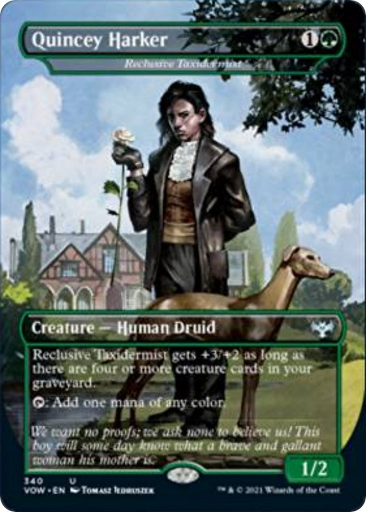 Image for Quincey Harker - Reclusive Taxidermist (340) [Innistrad: Crimson Vow] - Magic: The Gathering