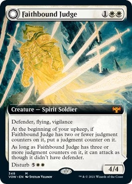 Image for Faithbound Judge (Extended Art) (348) [Innistrad: Crimson Vow] - Magic: The Gathering