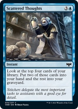 Image for Scattered Thoughts (74) [Innistrad: Crimson Vow] - Magic: The Gathering