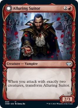 Image for Alluring Suitor (Showcase) (300) [Innistrad: Crimson Vow] - Magic: The Gathering