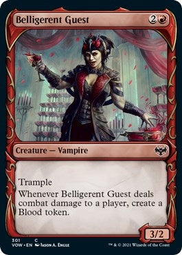 Image for Belligerent Guest (Showcase) (301) [Innistrad: Crimson Vow] - Magic: The Gathering