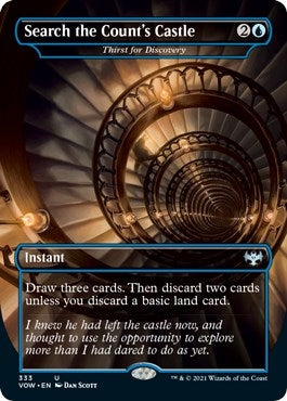 Image for Search the Count's Castle - Thirst for Discovery (333) [Innistrad: Crimson Vow] - Magic: The Gathering