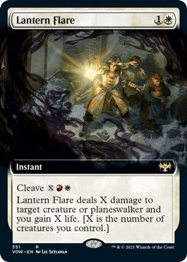Image for Lantern Flare (Extended Art) (351) [Innistrad: Crimson Vow] - Magic: The Gathering