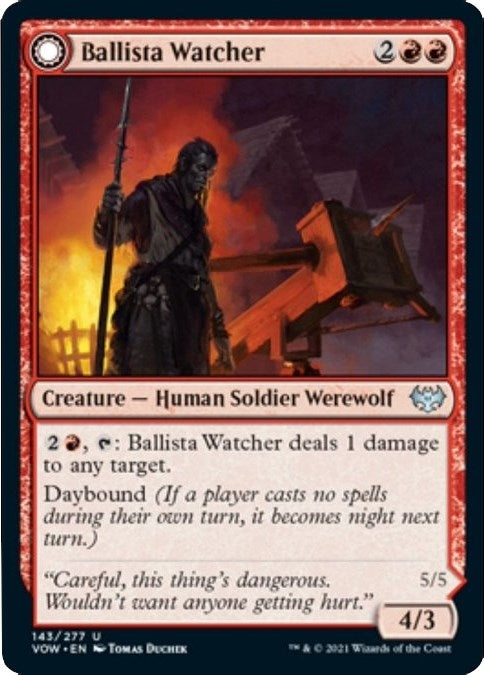 Image for Ballista Watcher (143) [Innistrad: Crimson Vow] - Magic: The Gathering