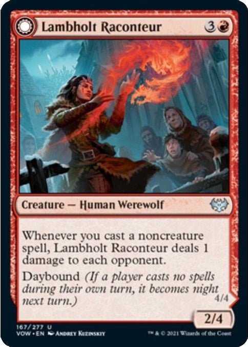 Image for Lambholt Raconteur (167) [Innistrad: Crimson Vow] - Magic: The Gathering
