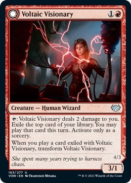 Image for Voltaic Visionary (183) [Innistrad: Crimson Vow] - Magic: The Gathering