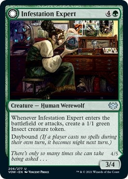 Image for Infestation Expert (206) [Innistrad: Crimson Vow] - Magic: The Gathering