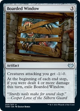 Image for Boarded Window (253) [Innistrad: Crimson Vow] - Magic: The Gathering