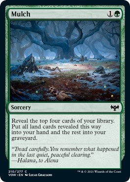 Image for Mulch (210) [Innistrad: Crimson Vow] - Magic: The Gathering