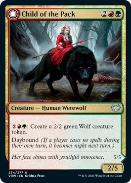Image for Child of the Pack (234) [Innistrad: Crimson Vow] - Magic: The Gathering