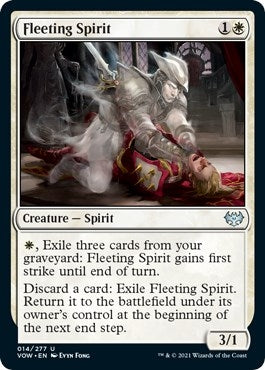 Image for Fleeting Spirit (14) [Innistrad: Crimson Vow] - Magic: The Gathering