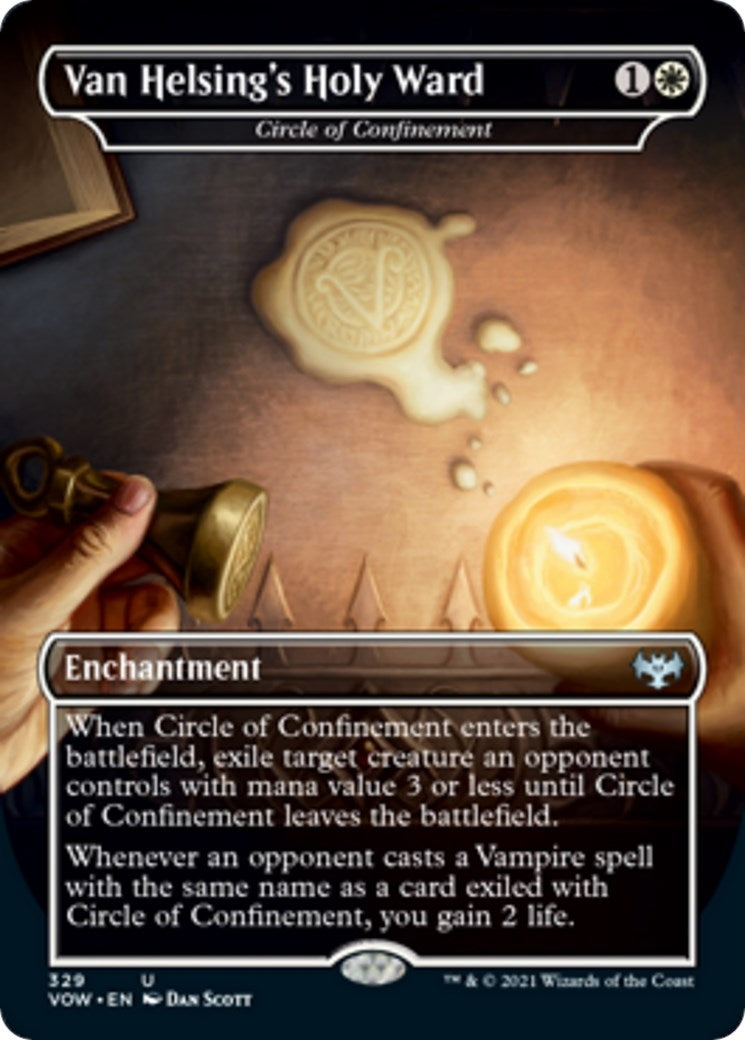 Image for Van Helsing's Holy Ward - Circle of Confinement (329) [Innistrad: Crimson Vow] - Magic: The Gathering
