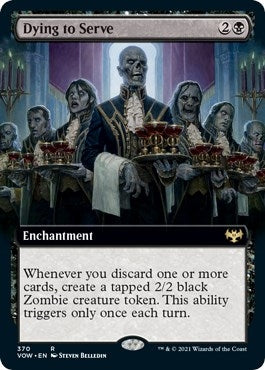 Image for Dying to Serve (Extended Art) (370) [Innistrad: Crimson Vow] - Magic: The Gathering
